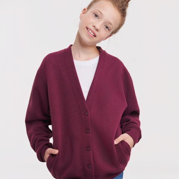 Russell Schoolgear Kids Sweat Cardigan Thumbnail